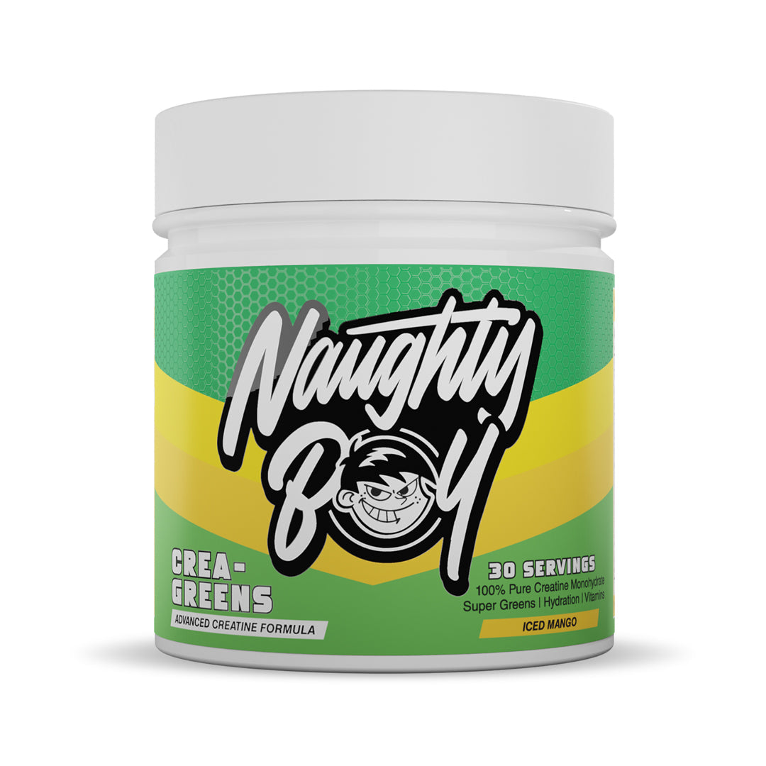 Naughty Boy Crea-Greens 270g + Free Random Shaker - Special Offer